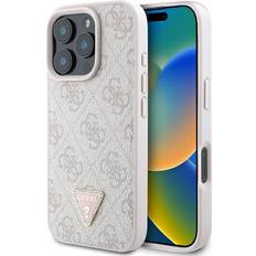 Guess Mobilfodral Guess 4G Strass Triangle Logo MagSafe Case for iPhone 16 Pro Max