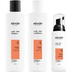 Nioxin Scalp and Hair Thickening System 4 for Coloured Dry and Damaged Hair with Progressed Thinning Loyalty Kit