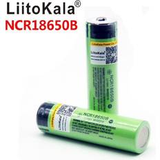 LiitoKala Liitokala 18650 3400 mah batteri 3.7v ncr 18650b li-ion oppladningsbatteri 18650 3400 batteri