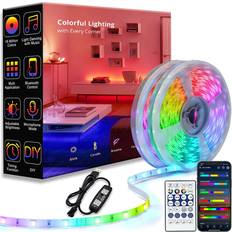 Gear Geek Bedroom LED Lights White Light Strip