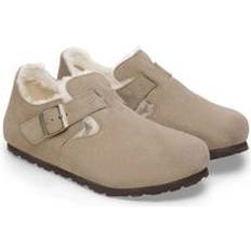 Marrón - Mujer Zuecos Birkenstock Buckley Suede Leather Regular Fit - Brown