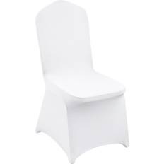 Loose Chair Covers VEVOR Spandex Folding Covers 30 Pcs 15.75 In. L x 16.54 In. W x 30.31 In. H Loose Chair Cover White