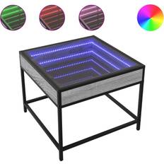 vidaXL with Infinity LED 50 x 50 x 41 cm Coffee Table