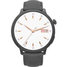 INF Stegräknare Smartwatches INF Smartwatch Med Puls Blodtrycks Och Blodsyreövervakning Svart