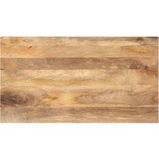 Holz Kleintische vidaXL Tischplatte 110 x 50 x 2.5 cm Rechteckig Massivholz Mango Kleintisch