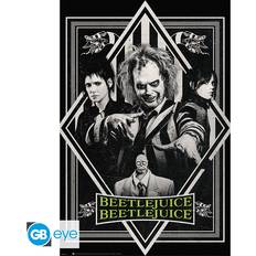 Beetlejuice Beetlejuice Maxi 61 x 91.5 cm - Black White Green Poster