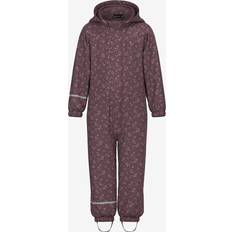 Name It Tute da Pioggia Name It Regenanzug m. Fleece - Huckleberry Blumen - Braun