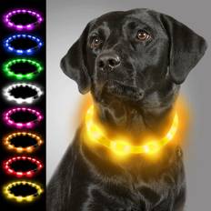 Pets JOYTALE LED Dog Collar - Yellow