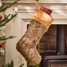 White Stockings Dibor Set of 4 Traditional Beresford Light - One Size Stocking