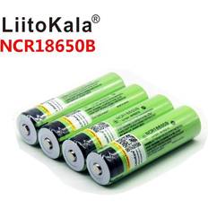 LiitoKala Liitokala 18650 3400 mah batteri 3.7v ncr 18650b li-ion oppladningsbatteri 18650 3400 batteri