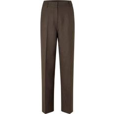 Uld Bukser Second Female Maximus Trousers - Mulch