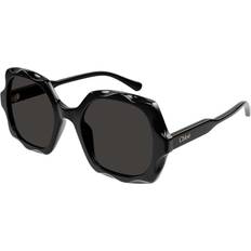 Chloe Square Sunglasses - Black