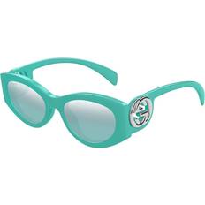 Gucci Transparent Solglasögon Gucci GG1691S Solglasögon Injicerad Cat Eye
