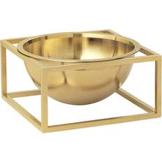 Audo Copenhagen Kubus Bowl Centerpiece Laiton 7 cm - Gold Bol 35.6cm