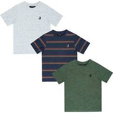 Firetrap Kids T-Shirt 3 Pack - Multi