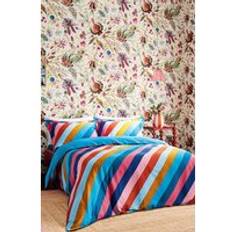 Harlequin Sherbet Stripe Cotton Sateen Set Super King Duvet Cover Multicolour