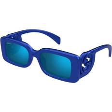 Gucci Blue - Women Sunglasses Gucci GG1325S Sunglasses - Injected Blue