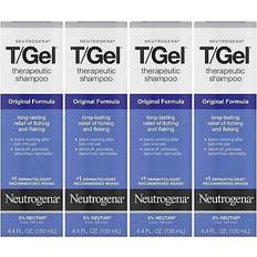 Neutrogena T/Gel Therapeutic Shampoo 4.4 oz Pack of 4