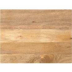 Holz Kleintische vidaXL Tischplatte 80 x 60 x 2.5 cm Rechteckig Massivholz Mango Kleintisch