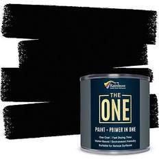 Black gloss paint The One All-In-One Black Gloss Paint 250 ml Wood Paint Black