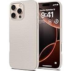 Spigen Liquid Air Skal Kompatibel med iPhone 16 Pro Case Fodral -Natural Titanium