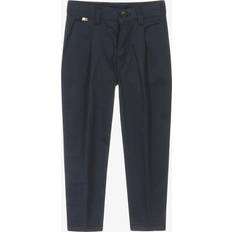 43 ½ Escarpins et Talons Easy Street Boys Navy Blue Cotton Chino Trousers