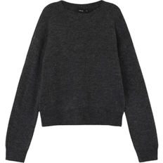 Lodet Long Sleeved Knitted Pullover - Raven (13235059)
