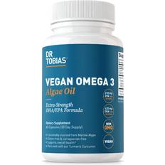 Dr. Tobias Vegan Omega 3 Algae Oil 1400mg 60 Capsules