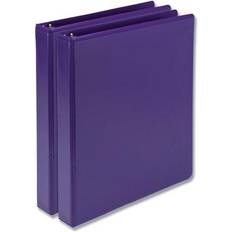 Office Supplies Samsill Earth’s Choice Biobased View Binder 11in. x 8.50in - Purple