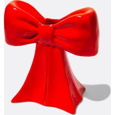 Doiy Vase Bow Red 20 x 19 x 11 Vas