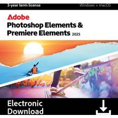 Adobe Photoshop & Premiere Elements 2025