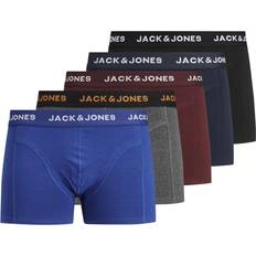 Ademend Ondergoed Jack & Jones Heren Boxershorts 5-Pack Black