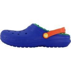 47 ½ Zoccoli Crocs Classic Lined Clog K - Blue Bolt/Multi