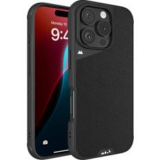Mous iphone 16 pro Mous for iPhone 16 Pro Case MagSafe Compatible Limitless 6.0 Black Leather Protective Shockproof Phone Cover
