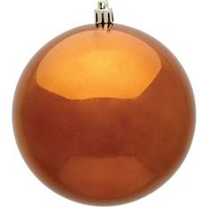 Copper Decorative Items Vickerman Copper Shiny UV Treated Ball 2.75 in - 12 Pack Christmas Tree Ornament