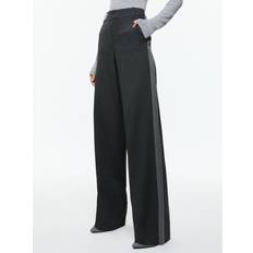 Calvin Klein Cotton Pants Calvin Klein Women’s Wide Leg Trousers - Gray