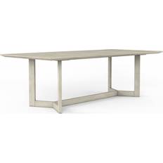 Linen Dining Tables Cotiere Rectangular Dining Table