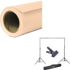 Fondos de Foto Savage Widetone Seamless Background Paper, 107&quot x 150' with Support System Egg Nog