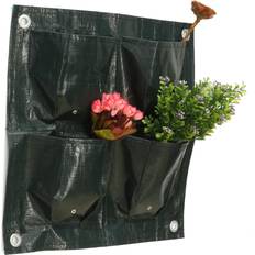 Greenzech 4 Pockets Planting Grow Bags - Hanging Flower Pot