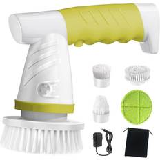 Cordless Cleaning Machines Private Label Handheld Electric Spin Scrubber with 4 Attachments