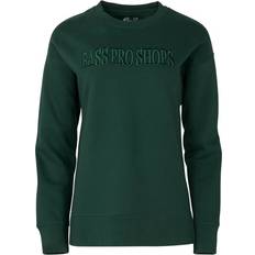 Blouses Bass Pro Shops Brushed Fleece Full-Zip Sweatshirt - College Green