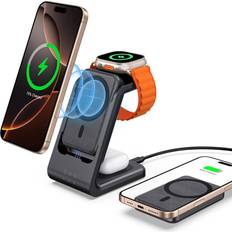 3 1 station leChivée 3 in 1 Magnetic Wireless Charging Station