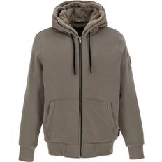 Hombre - Verde Abrigos GOLDEN GOOSE Single-breasted Wool Coat - Beige/Gray Herringbone Weave