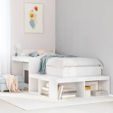 vidaXL Cabinet with Desk Bed Bedside Table