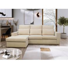 Transparent Sofas Furniture 786 Soho High Back Corner Beige Sofa