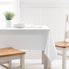 Dunelm White Tablecloth White (230x178cm)
