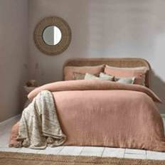 Muslin Cotton King Set - Pink Clay