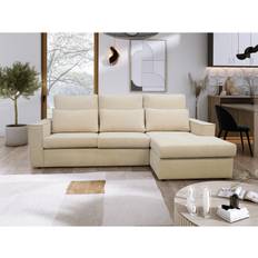 Transparent Sofas Furniture 786 Soho High Back Corner Beige Sofa