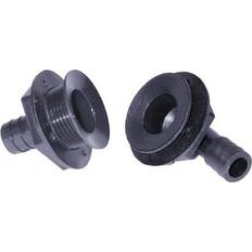 Waste Pipes t-h-marine apd-190-dp all purpose drains/hatch drains, black