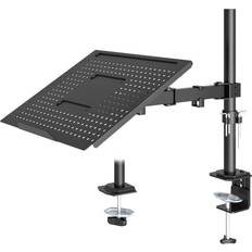 Laptop Stands Redbat Laptop Arm for Laptop/Notebook up to 17 inch, Height Adjustable Laptop Arm for Desk Weight up to 8kg, Laptop Mount with 2 Mounting Options, VESA 75/100 for Monitor 13-32 inch